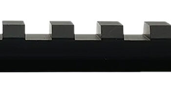 Weatherby J010001 Picatinny Rail  Black Aluminum Weatherby Mark V Weaver Mount Magnum 9-Lug Action 20 MOA