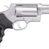 Taurus 2-441039T Judge Compact 45 Colt (Long Colt)/410 Bore 5rd Shot 3" Matte Stainless Steel Barrel, Cylinder & Frame, Black Ribber Grip, Transfer Bar Safety, Exposed Hammer 2 17252 3