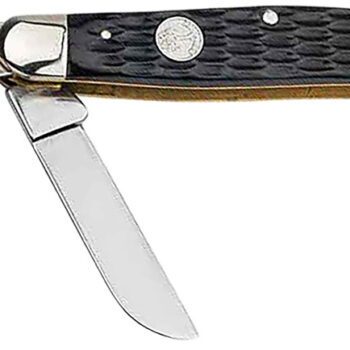 Boker 110856 Stockman Traditional Large Clip Point/Sheepsfoot/Spey Plain D2 Steel Blade Black Jigged Bone Handle