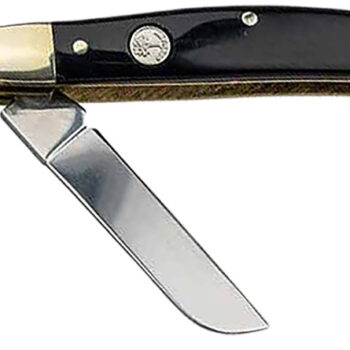 Boker 110857 Stockman Traditional Large Clip Point/Sheepsfoot/Spey Plain D2 Steel Blade Brown Jigged Bone Handle