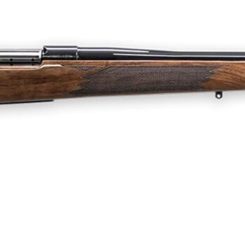 Weatherby MDX01N7MMWR6O Mark V Deluxe Full Size 7mm Wthby Mag 3+1 26" High Gloss Fluted Barrel, High Gloss Blued Steel Drilled & Tapped Receiver, Gloss Walnut Monte Carlo Stock, Right Hand