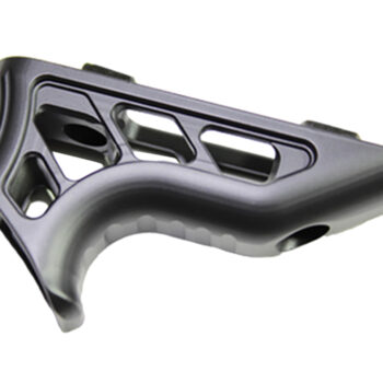 Timber Creek Outdoors MEMAFGBL Enforcer Mini Angled Foregrip Black Billet Aluminum