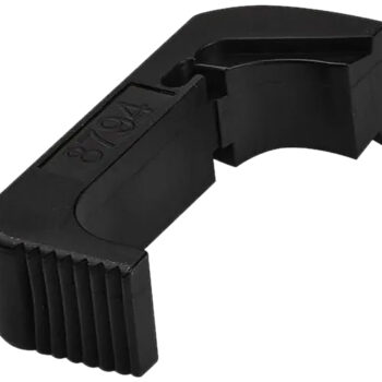 Glock 50962 Magazine Catch Reversible Glock 36/36FGR/42/43X/48 Black Polymer