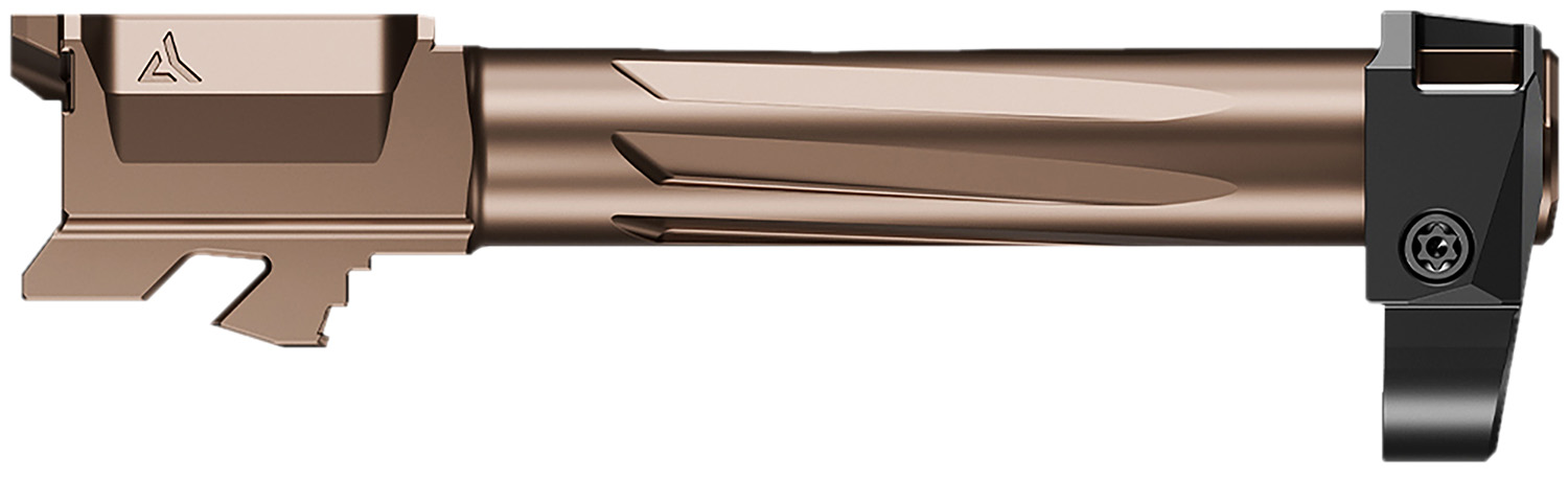 Radian Weapons R0860 Ramjet & Afterburner Combo 9mm Luger Compatible w/ Glock 43X, Bronze Stainless Steel 3 Radian Weapons R0860 Ramjet & Afterburner Combo 9mm Luger Compatible w/ Glock 43X, Bronze Stainless Steel