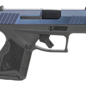 Taurus 1-GX4M931-B GX4  Micro-Compact Frame 9mm Luger 13+1 3.06" Satin Black DLC Stainless Steel Barrel, Blue PVD Serrated Alloy Steel Slide, Matte Black Stainless Steel Frame, Textured Grip
