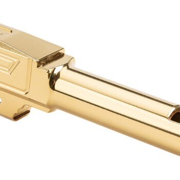 Zaffiri Precision ZP.43BCPG Glock  Ported Gold TiN Stainless Steel, Fits Glock 43/43X