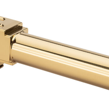 Zaffiri Precision ZP.19G5BCPG Glock  3.89" Ported Gold TiN Stainless Steel, Fits Glock 19 Gen 5