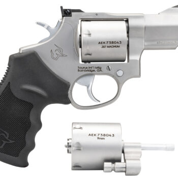 Taurus 2-692029 692  Medium Frame 357 Mag/38 Special +P/9mm 7 Shot 2.50" Matte Stainless Cylinder/Frame/Barrel Transfer Bar Safety
