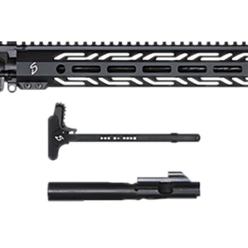 Stern Defense 015SD15INCHMOD5MLOK161   45 ACP 16.10" Black Melonite Barrel 7075-T6 Aluminum Anodized Receiver