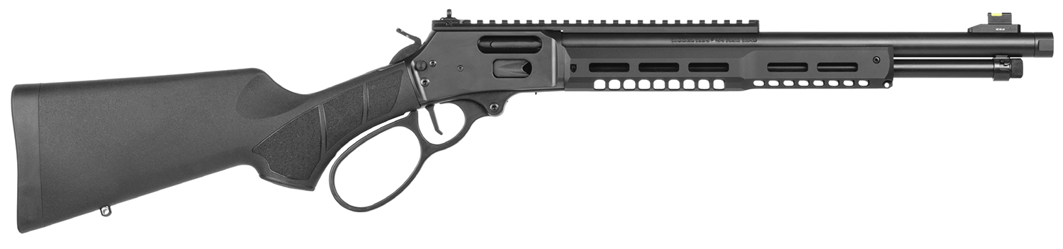 Smith & Wesson 14193 1854 Stealth Hunter 44 Rem Mag 8+1 16.30" Black Armornite Threaded Barrel, Black Anodized Aluminum Receiver w/Picatinny Rail, Fixed w/Textured Grip Panels Black Synthetic Stock 3 Smith & Wesson 14193 1854 Stealth Hunter 44 Rem Mag 8+1 16.30" Black Armornite Threaded Barrel, Black Anodized Aluminum Receiver w/Picatinny Rail, Fixed w/Textured Grip Panels Black Synthetic Stock