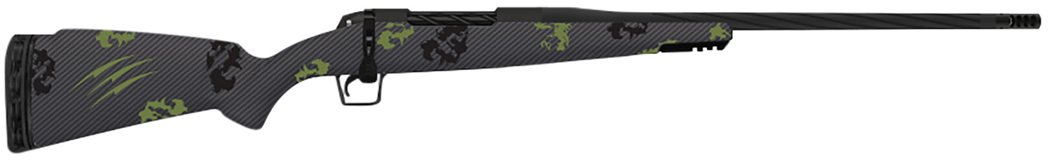 Fierce Firearms TWROG300WIN20BF Twisted Rogue 300 Win 20" Armour Lube Black Fluted Threaded Barrel, Drilled & Tapped Steel Receiver, LR Negative Comb Forest Camo Carbon Fiber Stock 3 Fierce Firearms TWROG300WIN20BF Twisted Rogue 300 Win 20" Armour Lube Black Fluted Threaded Barrel, Drilled & Tapped Steel Receiver, LR Negative Comb Forest Camo Carbon Fiber Stock