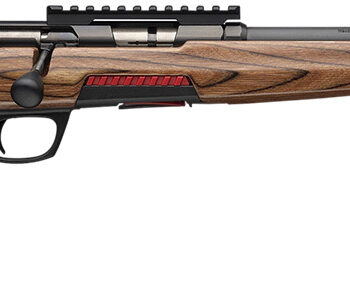 Winchester Repeating Arms 5252281003 Xpert Target 21 Sharp 10+1 18" Matte Black Threaded Bull Barrel, Matte Black Picatinny Rail Steel Receiver, Brown Adj Comb & LOP Thumbhole Laminate Stock