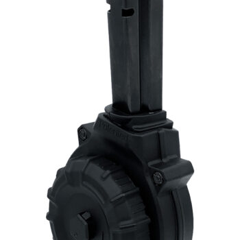 ProMag DRMA64   50rds Drum 40 S&W Black Polymer