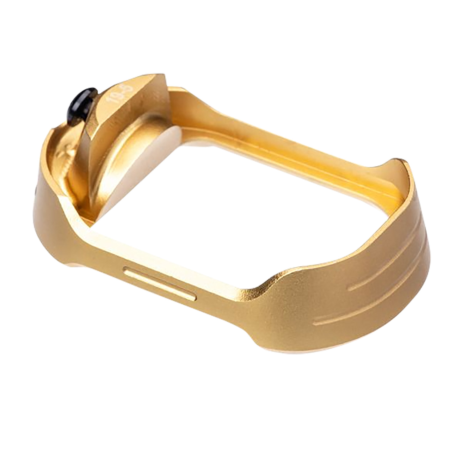 Tyrant CNC TDG19G5MWGOLDBLKSCREW Magwell Fits Glock 19 Gen 5 Gold Aluminum 3 Tyrant CNC TDG19G5MWGOLDBLKSCREW Magwell Fits Glock 19 Gen 5 Gold Aluminum