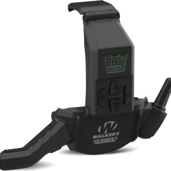 Walker's GWPRECMBT Recon Walkie-Talkie Attachment Ability to Communicate Black