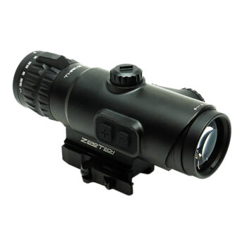Zero Tech Optics THDP1424 Thrive HD Black 1-4x24mm Variable Prism, Illuminated Green/Red RAP-R Reticle