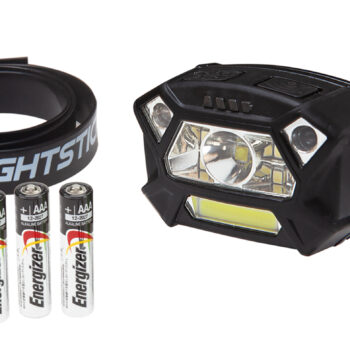 Nightstick NSP-4400B   Black 320 Lumens Features Motion Activated Wake/Sleep Clip-On/Strap