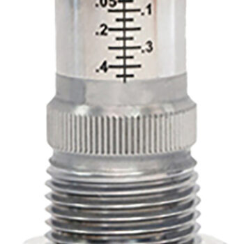 Lee Precision 92234 Micrometer Bullet Seating Die Black/Clear 22-250 Rem Rifle Firearm