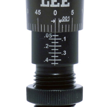 Lee Precision 92140 Micrometer Factory Crimp Adapter Black/Clear 38 Special Pistol Firearm