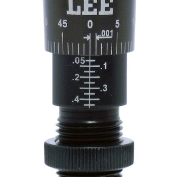 Lee Precision 92162 Micrometer Factory Crimp Adapter Black/Clear 44/45 Cal Pistol Firearm