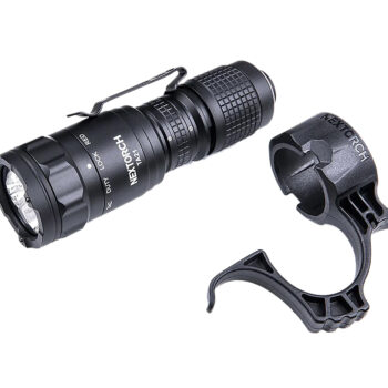 Nextorch   Tactical Flashlight Set Black 1300 Lumens
