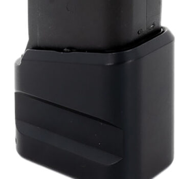 Cross Armory CRG+5MEG17BK Magazine Extension  Fits Glock 17 Gen 1-5 5rd Black Aluminum