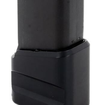 Cross Armory CRG+5MEG19BK Magazine Extension  Fits Glock 19 Gen 1-5 5rd Black Aluminum