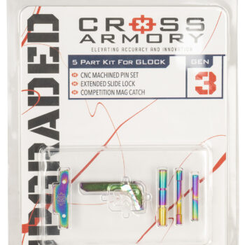Cross Armory CRGOKRB 3 Piece Upgrade Kit P80 Gen1-3 Rainbow
