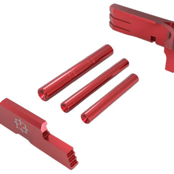 Cross Armory CRG43SOKRD 3 Piece Upgrade Kit Glock 43 Red Aluminum