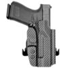Rounded Gear GLK192332CFRHOWBPDL Paddle Holster OWB Black Carbon Fiber Kydex Fits Glock 19 Right Hand 1 181861