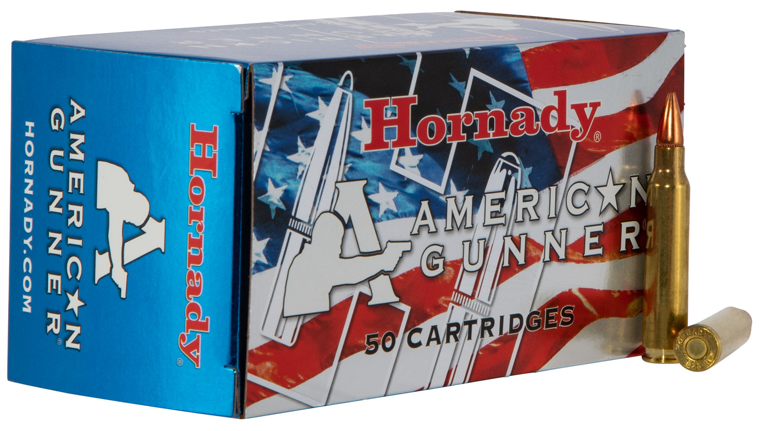Hornady 80786 American Gunner 7.62x39mm 123gr Hollow Point Match 50 Box/10 Case 3 Hornady 80786 American Gunner 7.62x39mm 123gr Hollow Point Match 50 Box/10 Case