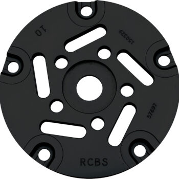RCBS 88929 Pro Chucker 5 Shell Plate Size #6 Black Steel
