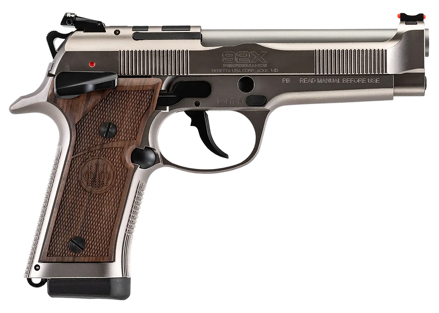 Beretta USA SPEC0746A15 9mm Luger 15+1 4.60" Walnut Grip 3 Beretta USA SPEC0746A15 9mm Luger 15+1 4.60" Walnut Grip