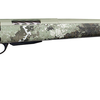 Tikka JRTXVA37124 T3x Lite 7mm PRC 3+1 24.40" Desert Verde Cerakote Fluted Threaded Barrel & Drilled & Tapped Receiver, Veil Alpine Fixed Synthetic Stock, Right Hand