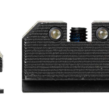 Tapco TAP22039 Tritium Sight  Black Frame Fits Glock