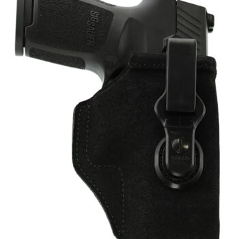 Galco TUC818RB Tuck-N-Go Strongside/Crossdraw IWB Black Steerhide Fits Sig Sauer P365 Fuse Ambidextrous