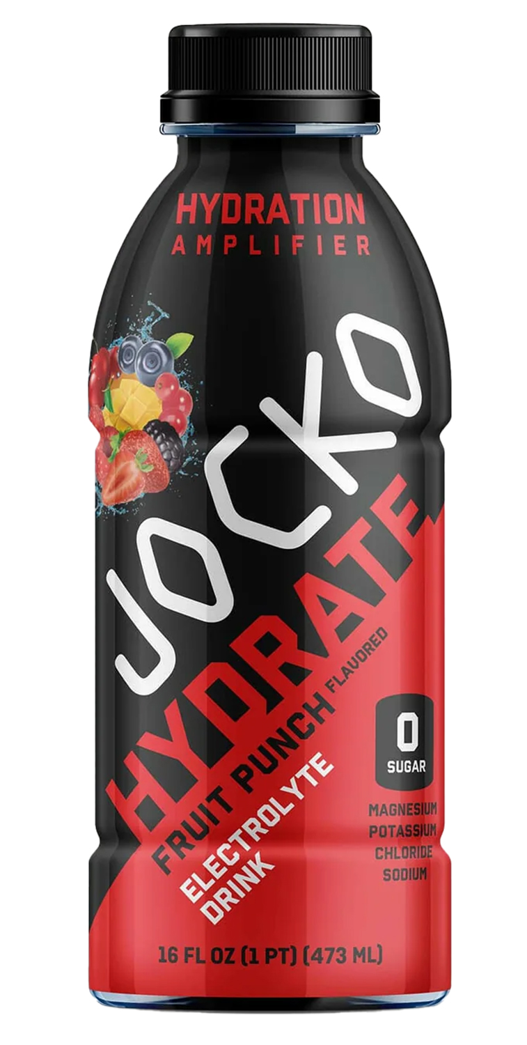 Jocko Fuel 29753 Fruit Punch Hydrate Drink 16oz 12Pack 3 Jocko Fuel 29753 Fruit Punch Hydrate Drink 16oz 12Pack