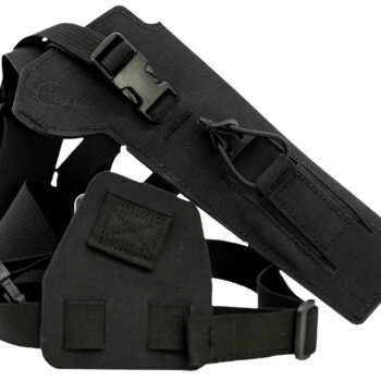 Cole-tac VW201 Varmint Wrangler Pistol Holder Chest Black Left Hand