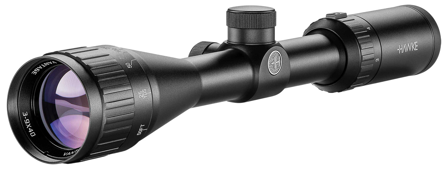 Hawke Sport Optics 14123 Vantage Riflescope Black 3-9x40mm 1" Tube Mil-Dot Reticle 3 Hawke Sport Optics 14123 Vantage Riflescope Black 3-9x40mm 1" Tube Mil-Dot Reticle