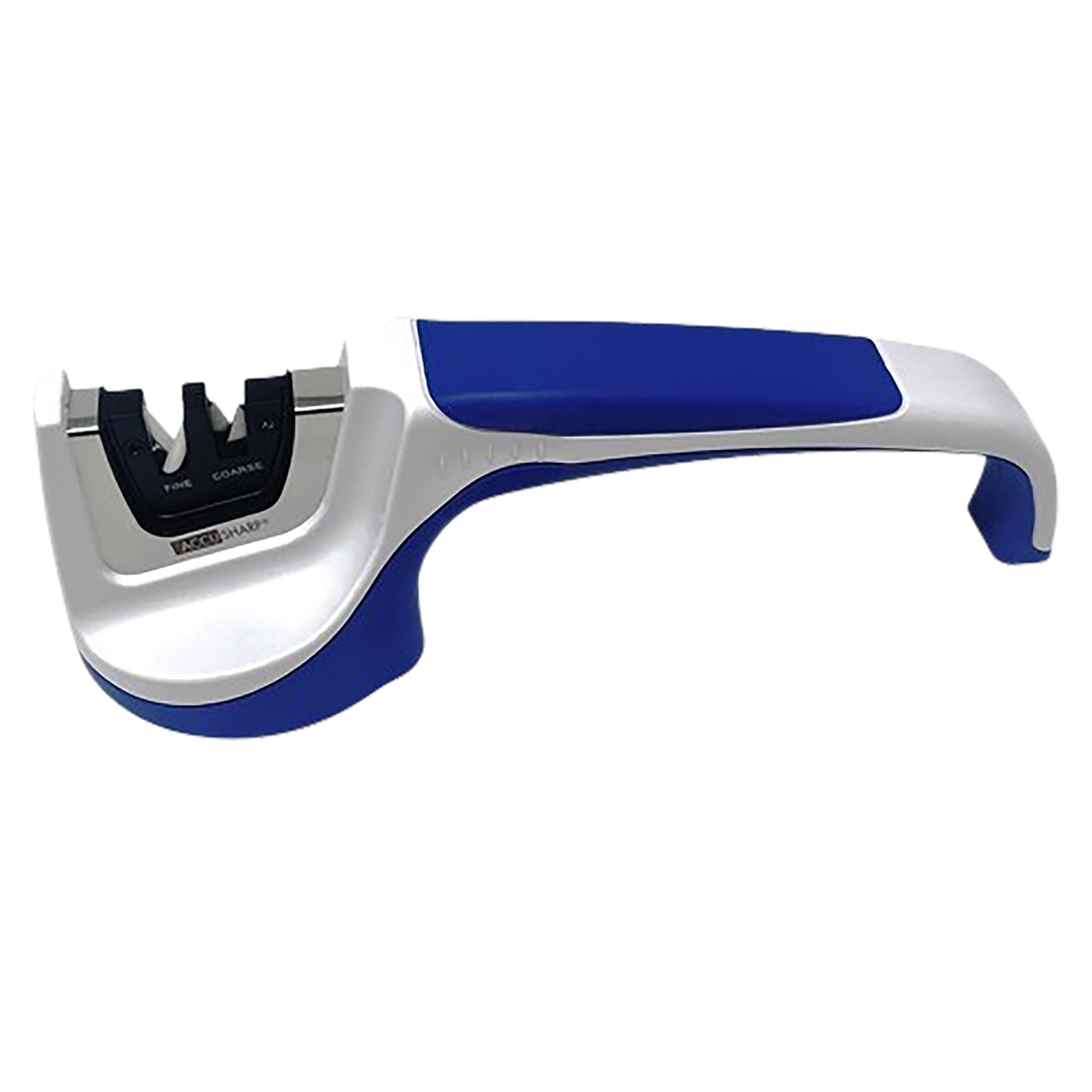 AccuSharp 036C Knife Sharpener Pull Through Blue/White Hand Held Diamond Tungsten Carbide Sharpener Ergonomic Handle 3 AccuSharp 036C Knife Sharpener Pull Through Blue/White Hand Held Diamond Tungsten Carbide Sharpener Ergonomic Handle