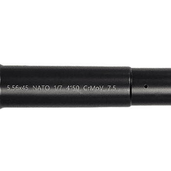 Lead & Steel Llc LS556MED-PIST-7.5 AR9  5.56NATO Government Profile Black Nitride Chrome Moly Vanadium