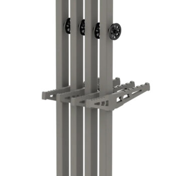 Novix/american Pride NX-4PCDW Double-Step Climbing Sticks Classic Aluminum 32" Long 9" Wide 4 Pack