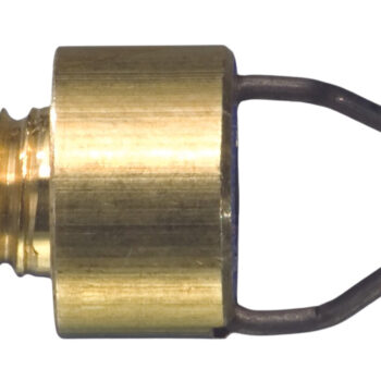 Thompson Center Arms, LLC 9067R  Worm Patch Puller Brass/Steel .45/.50 Cal