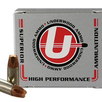 Underwood Ammo 155Underwood Ammo 155 Xtreme Penetrator 9mmLuger 115gr Solid Monolithic 20 Per Box/10 Case