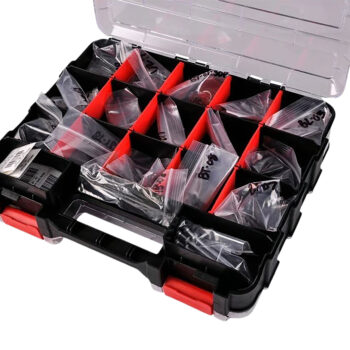 Luth-ar TL-GSK Gunsmith Parts Kit Black/Red AR-15 Firearm