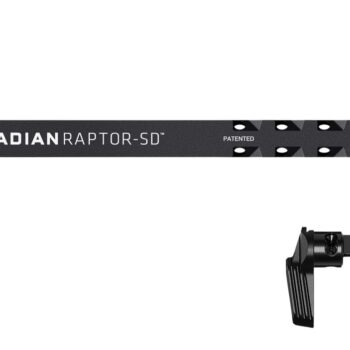 Radian Weapons R0939 Raptor SD 45/90 Charging Handle AR-15/M16 Black Aluminum Ambidextrous