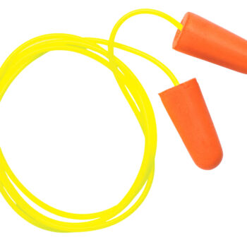 Pyramex DP1001 Corded Foam 32 dB In The Ear Yellow/Orange 100 Pair