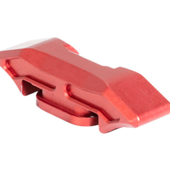 Timber Creek Outdoors GL43XCHR Glock 43X/48 Charging Handle Red Aluminum Ambidextrous Hand