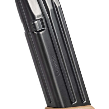 Mec-Gar MGG172005A Glock 17 20rd Extended 9mm Luger, Black Carbon Steel w/Flat Dark Earth Floorplate