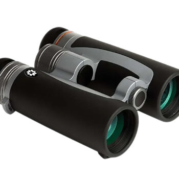 Konus 2348 Prince 8x42mm Bak-4 Prism, Center Focus, Black/Silver Aluminum w/Rubber Armor